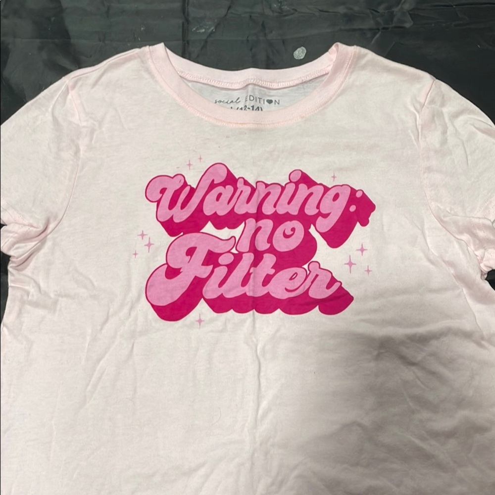 Social edition Pink Graphic T-Shirt